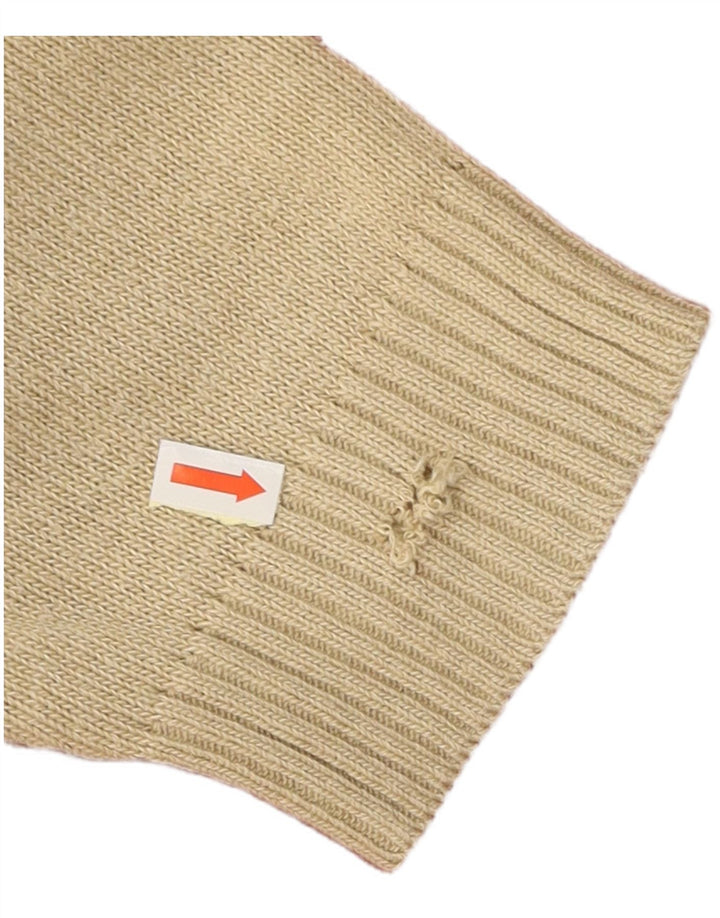 BERTO LUCCI Herre sweater med rund hals, stor flerfarvet geometrisk