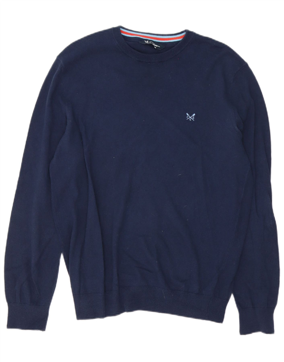 Crew Tøj Herre Crew Neck Jumper Sweater Medium Navyblå Bomuld
