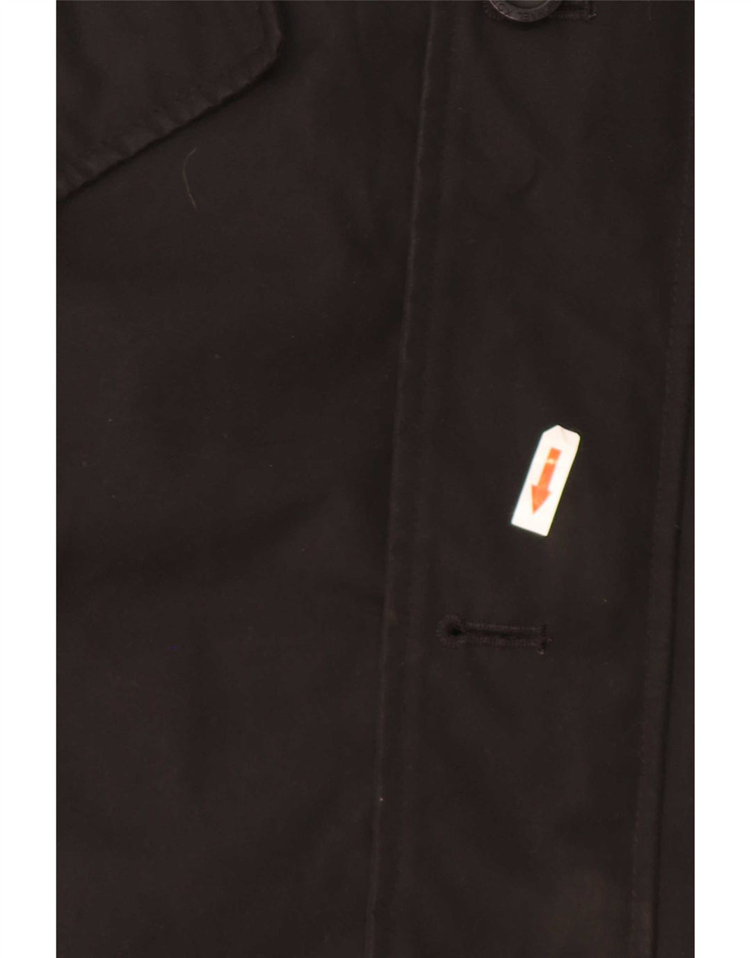 Michael Kors Herre Hooded Windbreaker Coat UK 40 Large Black Polyester