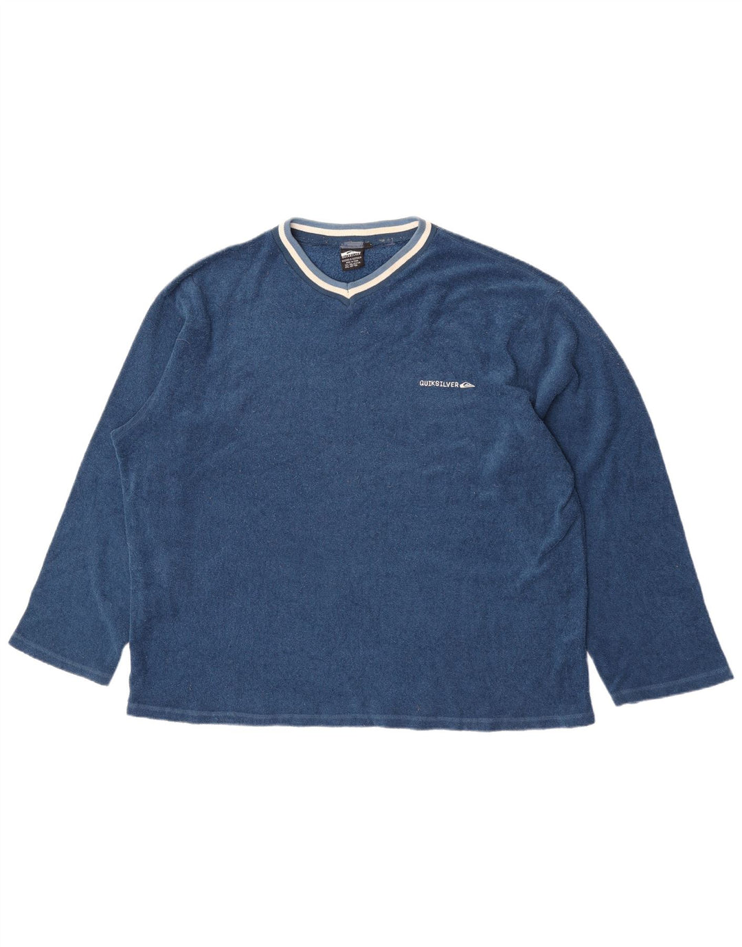 Quiksilver Herre Fleece Jumper 2XL Blå Polyester