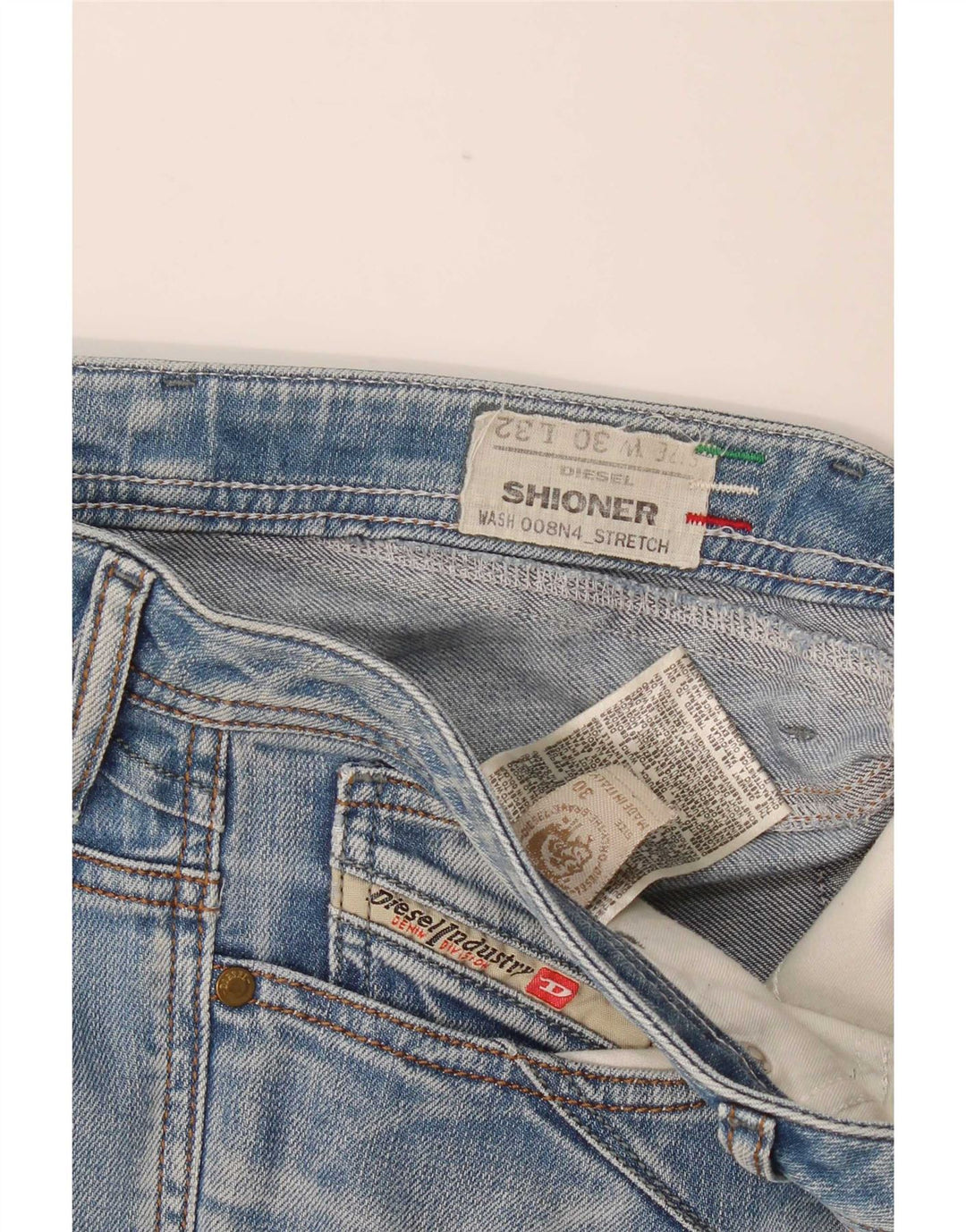 Diesel Dame Shiioner Slim Jeans W30 L32 Blå