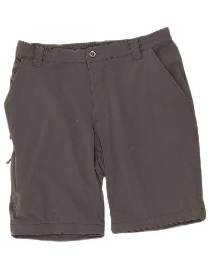 Mountain Warehouse Dame Cargo Shorts UK 12 Medium W29 Grå