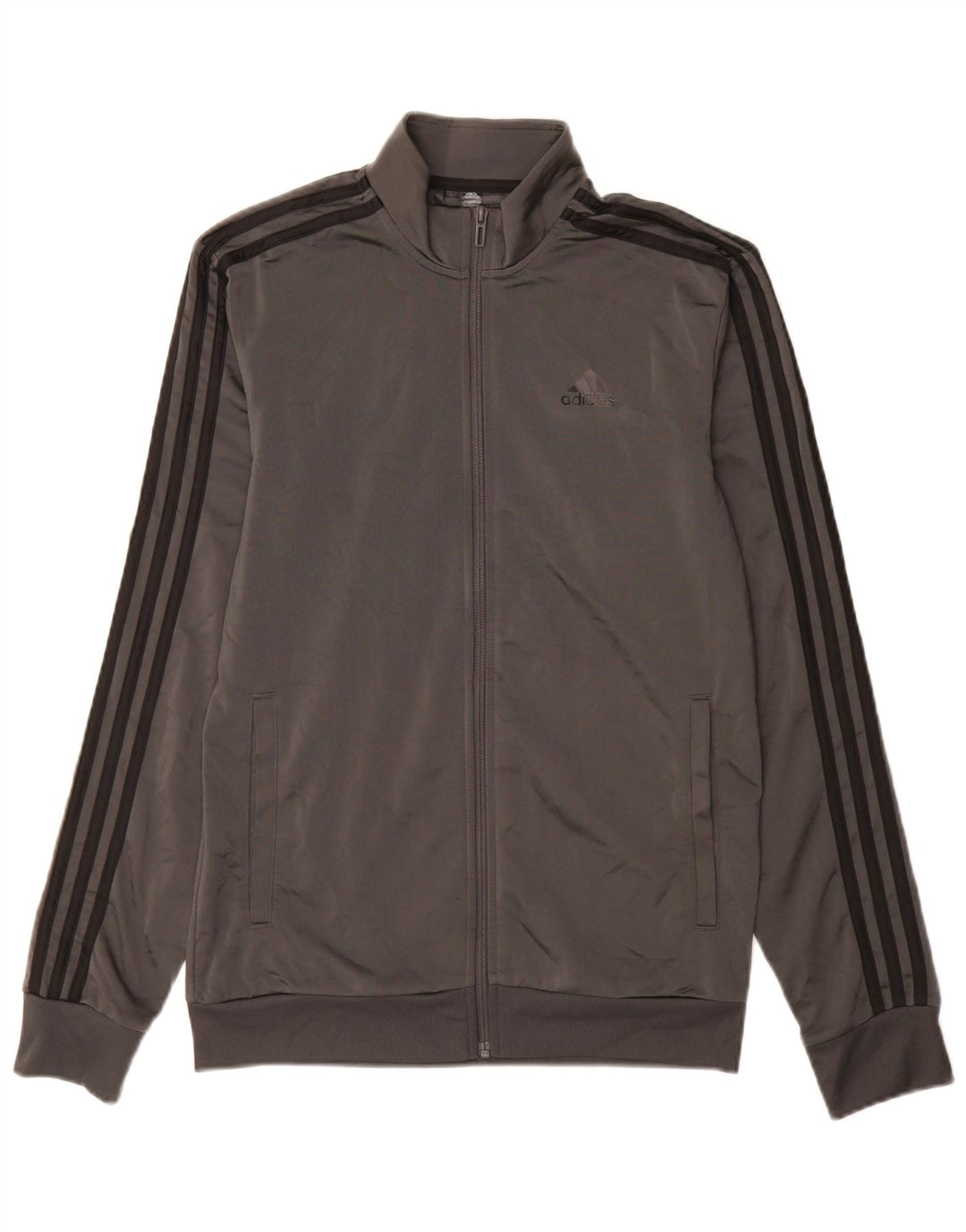Adidas Træningsdragt til mænd, topjakke, lille grå polyester