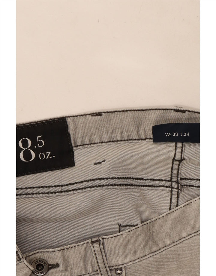Armani Lige Jeans til kvinder W33 L28 Grå