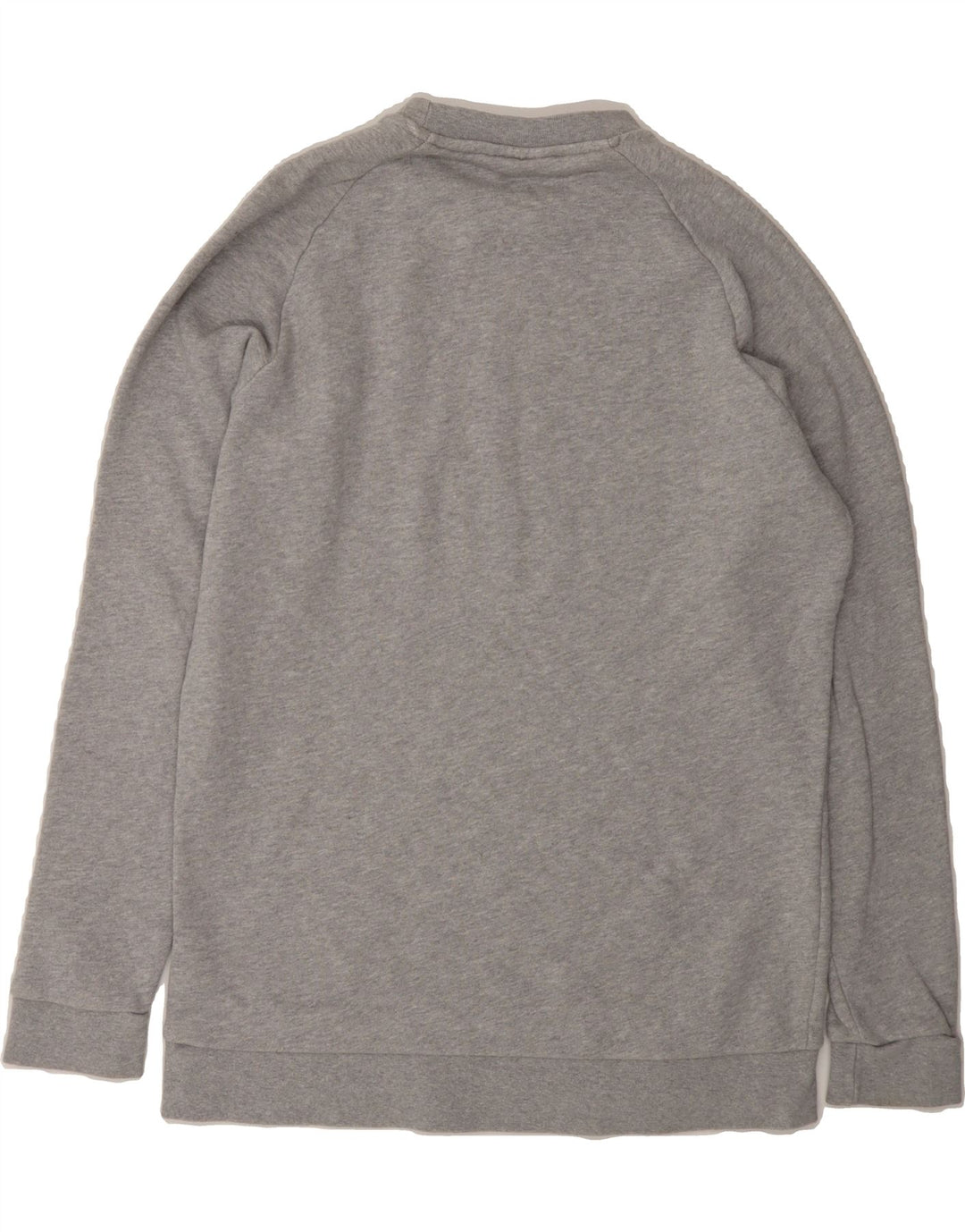 ADIDAS Mens Graphic Sweatshirt Jumper Medium Grey Cotton Vintage Adidas and Second-Hand Adidas from Messina Hembry 