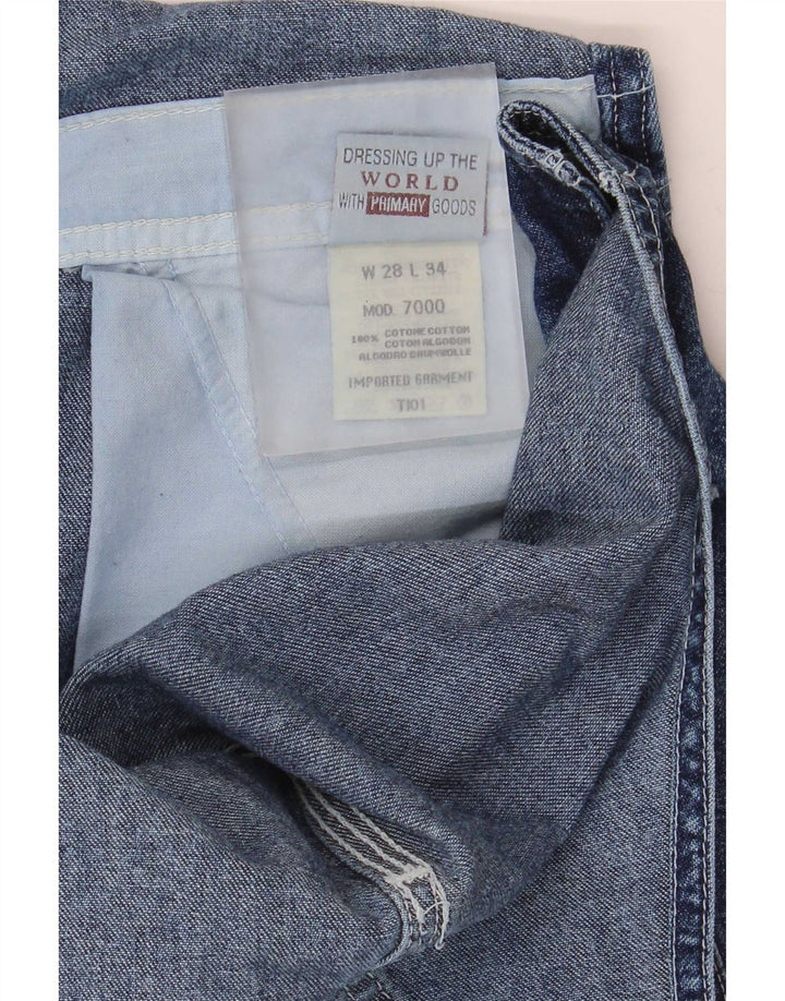 Rifle Herre Cargo Dungarees Jeans W28 L34 Blå Bomuld