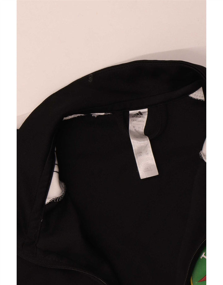 Adidas Boys Grafisk Pullover Træningsdragt Top 13-14 år Sort