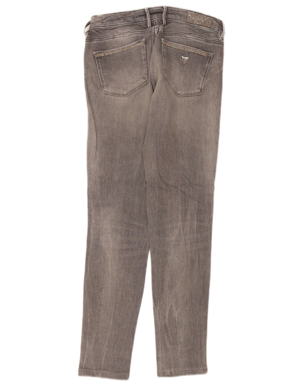 Guess Womens Distressed Jegging Skinny Jeans W26 L28 Grå
