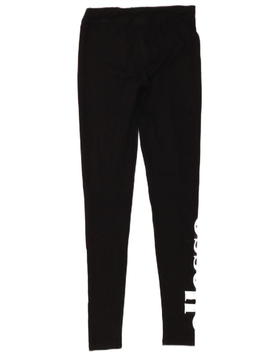 Ellesse Womens Grafiske Leggings UK 8 Small Black Bomuld