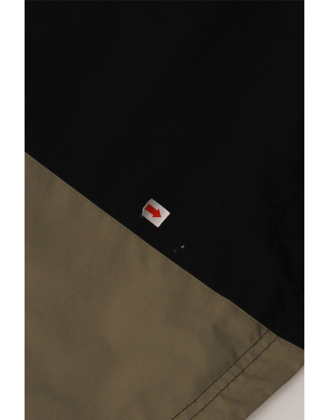 ADIDAS Regnjakke med hætte til mænd UK 38 Medium Sort Colourblock Polyester