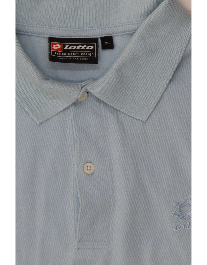 Lotto Herre Polo Shirt XL Blå