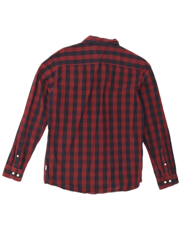 Jack & Jones Herreskjorte Medium Burgundy Gingham