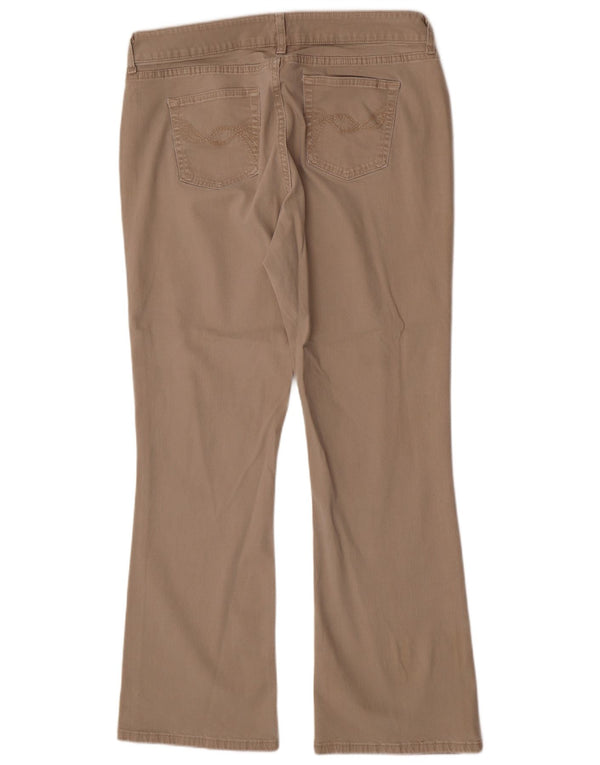 Lee Womens Riders Bootcut Casual Bukser US 18 2XL W36 L30 Grå Bomuld