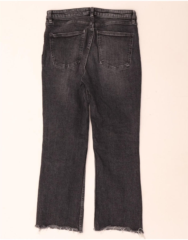Zara Dame Bootcut Jeans EU 38 Small W28 L26 Grå