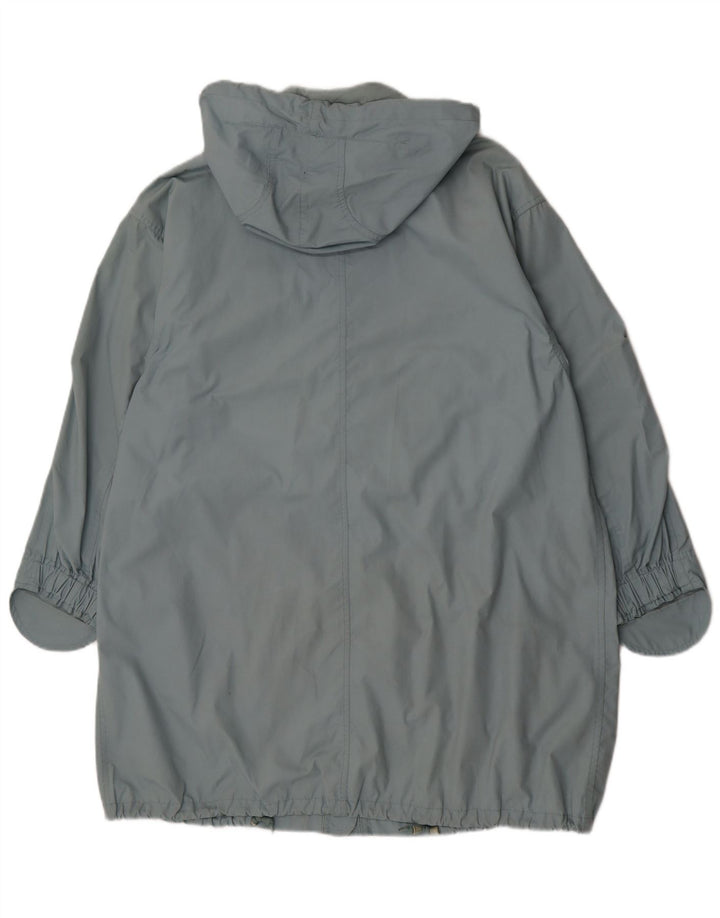 Vintage hættejakke til kvinder UK 18 XL Blå