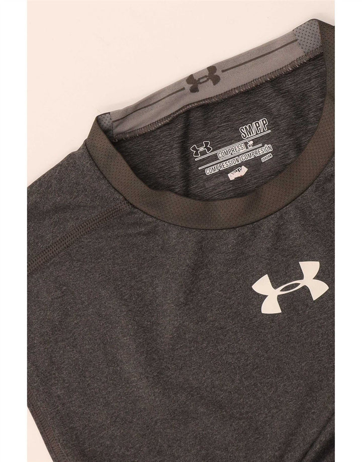 Under Armour Herre Heat Gear Vest Top Lille Grå
