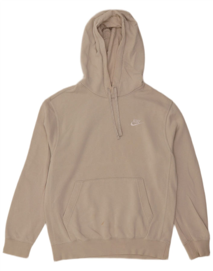 Nike hættetrøje til mænd, lille beige bomuld