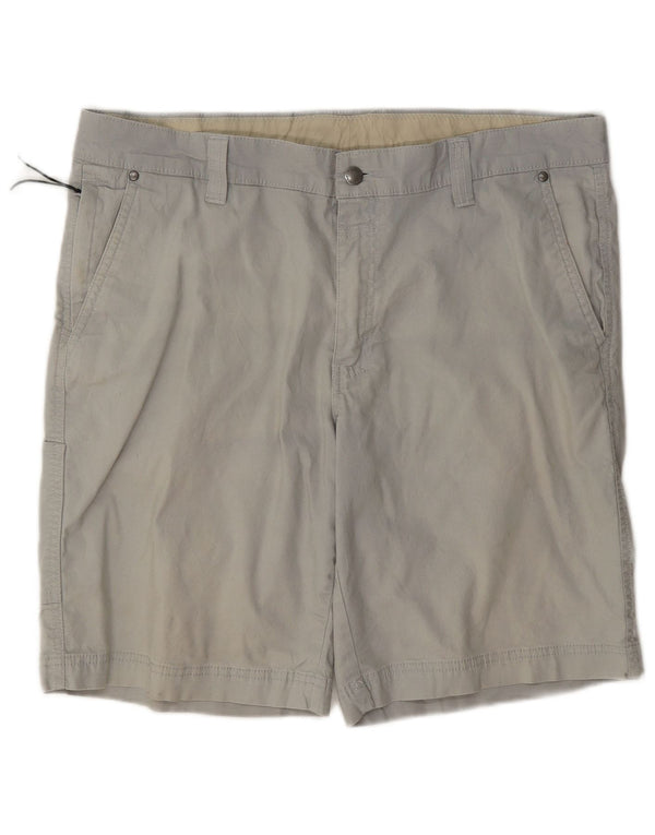 Columbia Herre Regular Fit Cargo Shorts W36 Large Blue Cotton