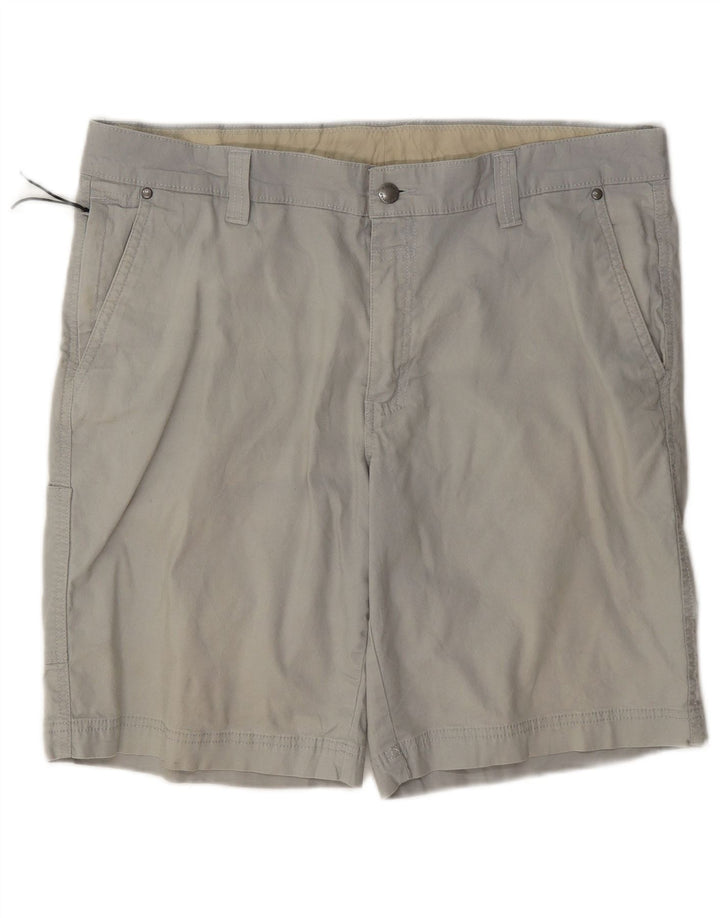 Columbia Herre Regular Fit Cargo Shorts W36 Large Blue Cotton