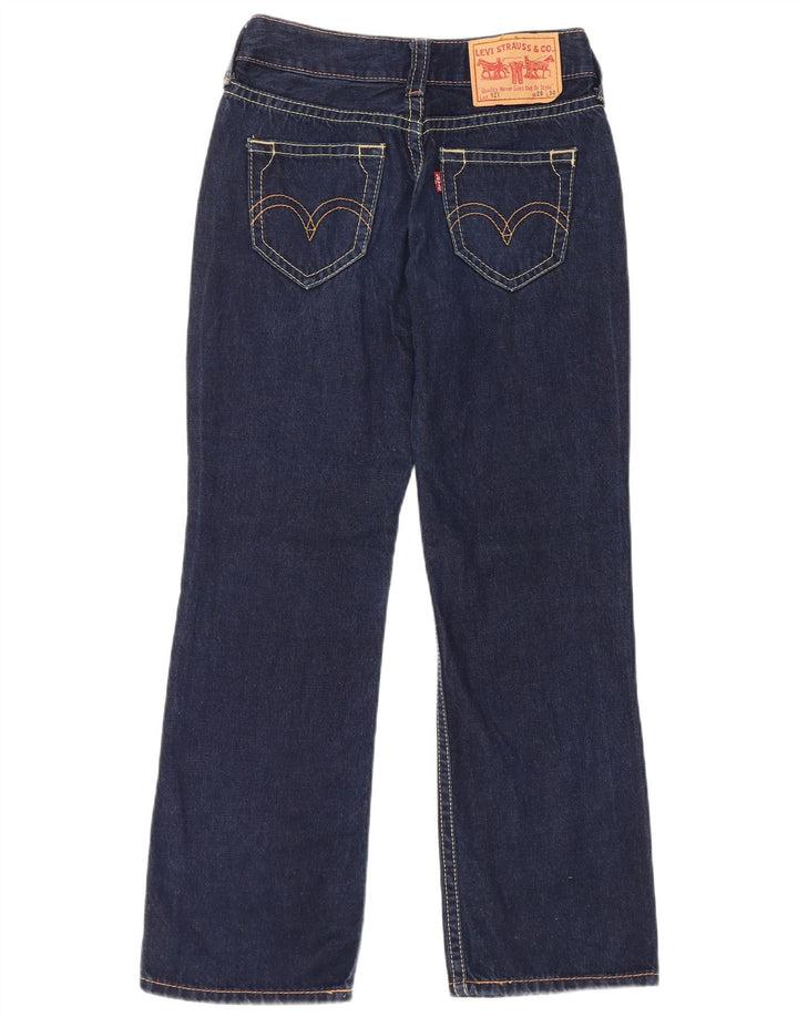 Levi's Dame 921 Bootcut Jeans W28 L30 Blå Bomuld