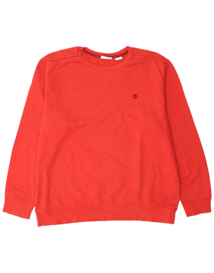Timberland Herre Sweatshirt Jumper 3XL Rød Bomuld