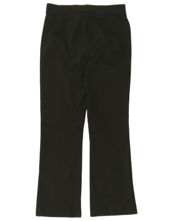 Zara Dame Bootcut Cropped Trousers Medium W28 L25 Khaki