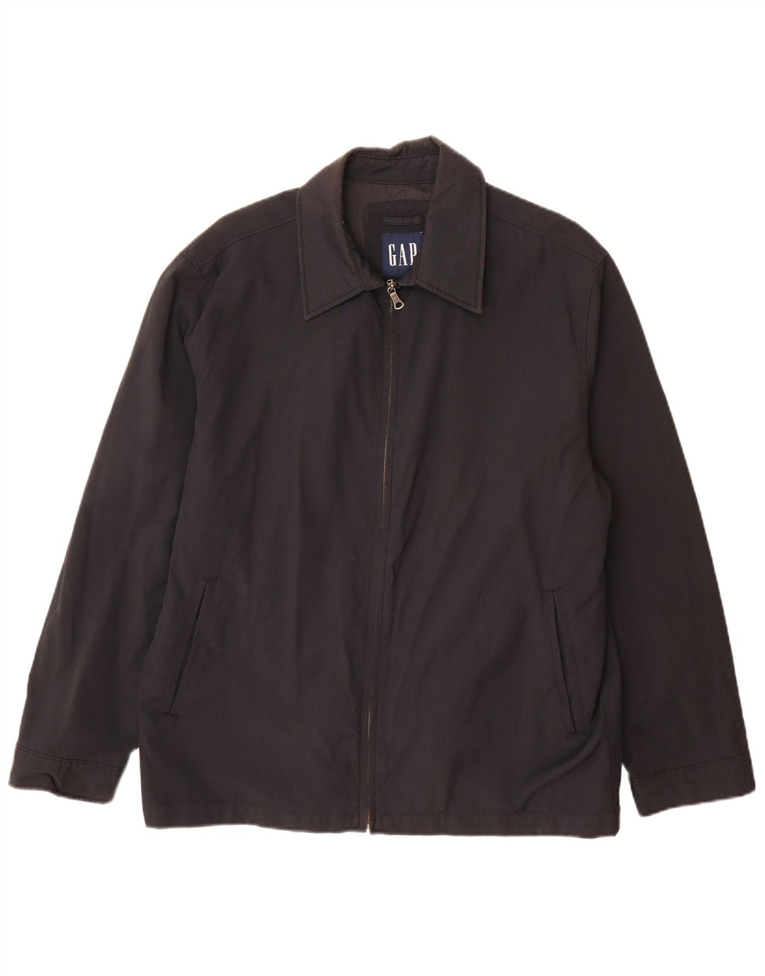 Gap Herre Utility Jacket UK 40 Large Navy Blue Nylon