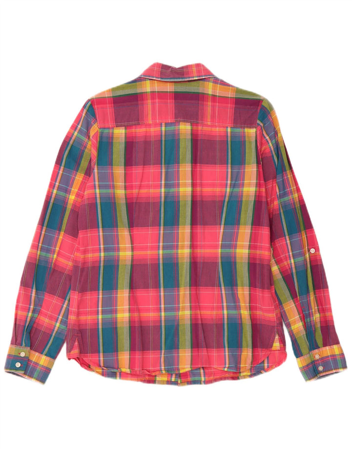 Tommy Hilfiger Dame Classic Fit Skjorte UK 12 Medium Multicolored Check
