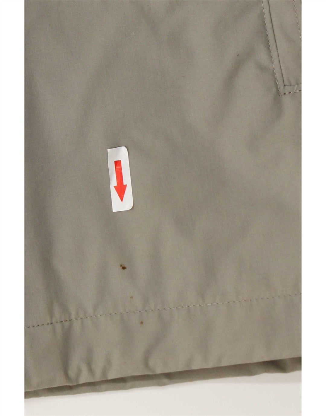 C & A Herre Windbreaker Jacket IT 46 Stor Grå Polyester