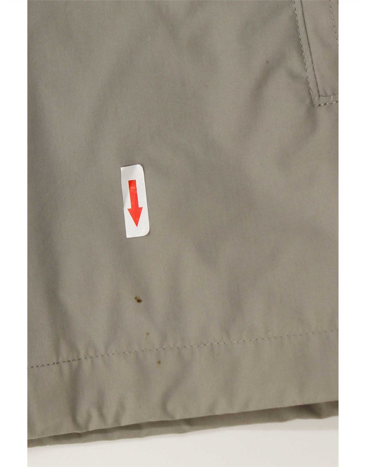 C & A Herre Windbreaker Jacket IT 46 Stor Grå Polyester