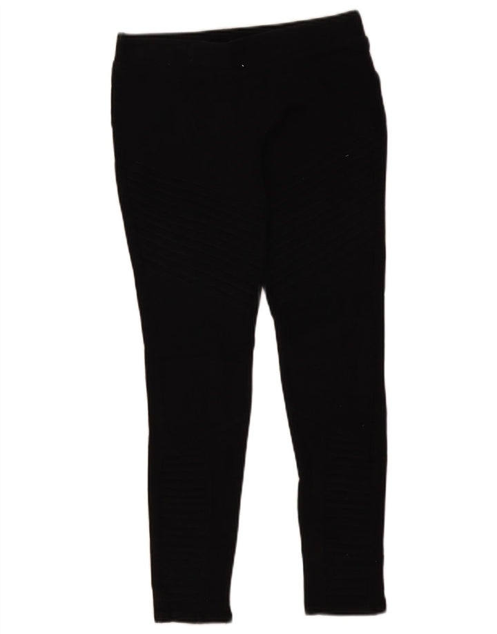Guess Womens Leggings UK 10 Small W Sort Bomuld