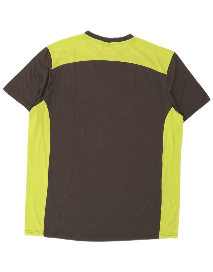 Puma Herre T-Shirt Top XL Grå Colourblock