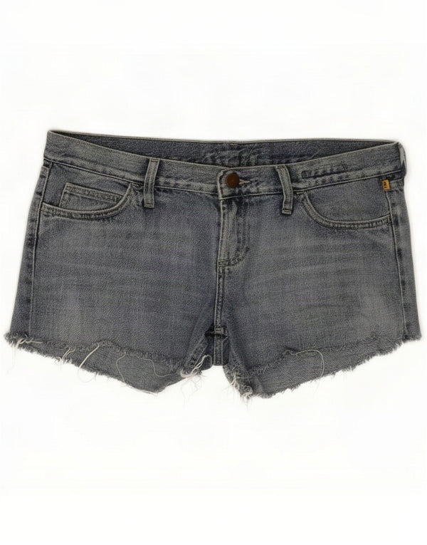 Meltin' Pot Womens Denim Shorts Medium W30 Blue
