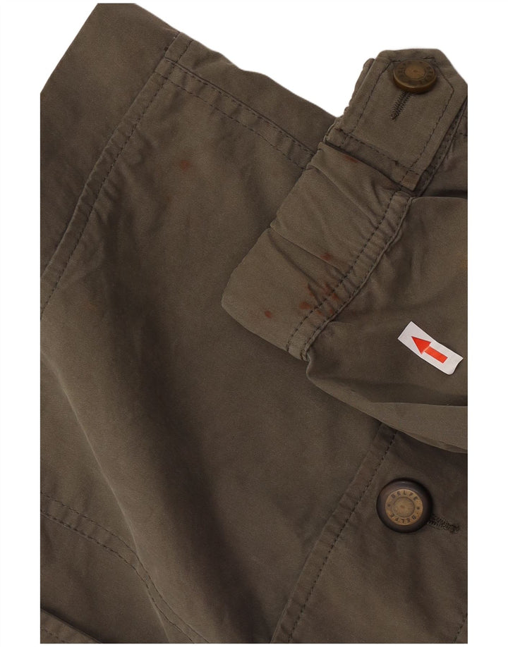Belfe Herre Hooded Parka Jacket IT 52 XL Khaki Bomuld