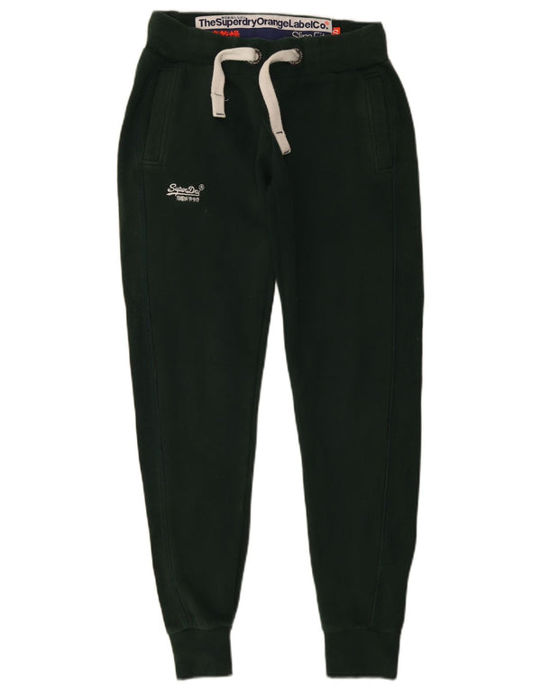 Superdry Herre Slim Fit træningsdragt Bukser Joggers Small Green Sports
