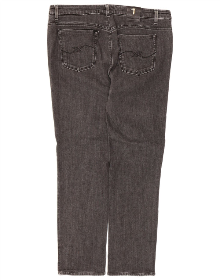 Trussardi Straight Jeans til mænd W33 L26 Grå