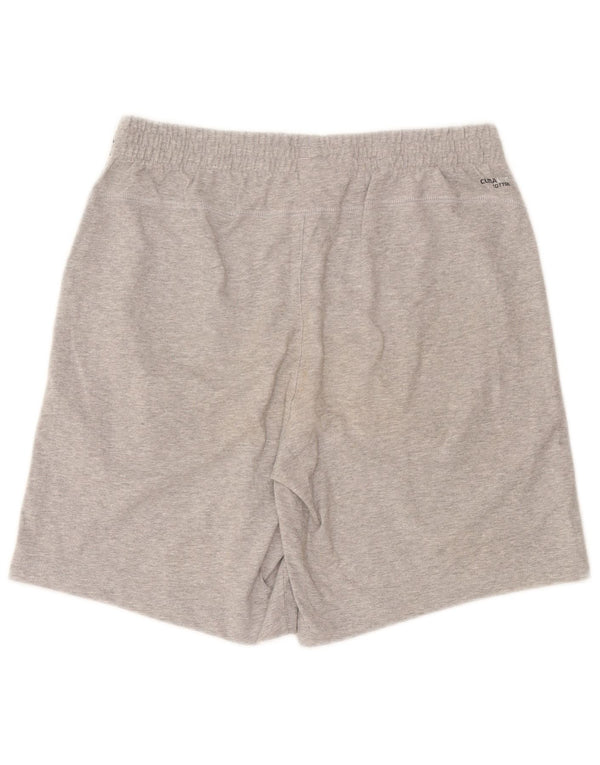 Adidas Herre Climalite Sport Shorts Medium Grey Flecked Bomuld