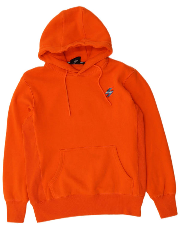 SUPERDRY Hættetrøje til mænd Medium Orange Bomuld