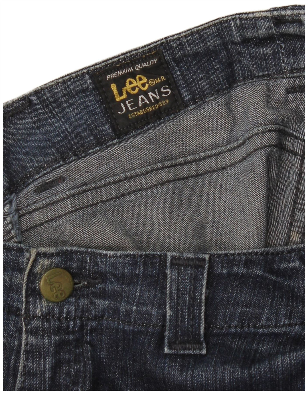 Lee Dame Flared Jeans W26 L32 Blå