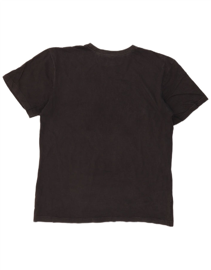 ADIDAS Herre Los Angeles Lakers Grafisk T-Shirt Top 2XL Sort Bomuld