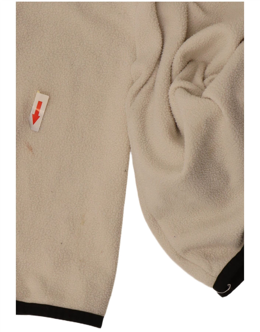 The North Face Herre Button Neck Fleece Jumper Lille Hvid Polyester