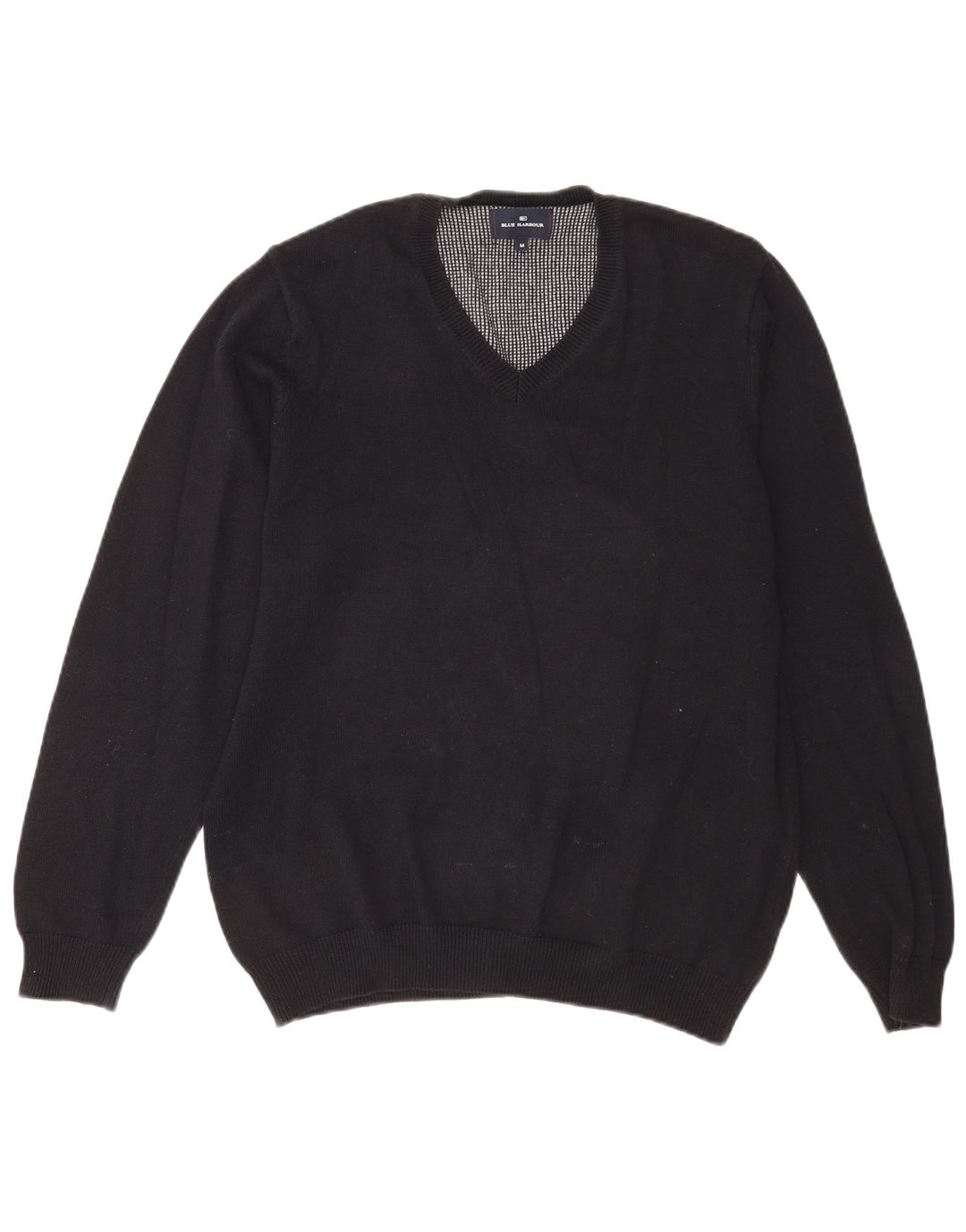 Marks & Spencer Herre Blue Harbor V-hals sweater Medium Navy Blue