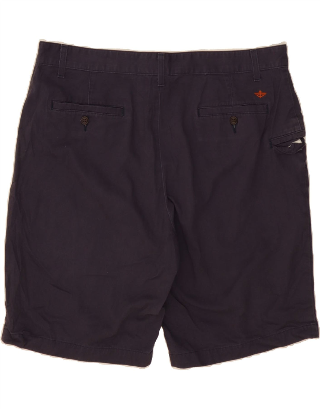 DOCKERS Mens Chino Shorts W38 XL Navy Blue Cotton Vintage Dockers and Second-Hand Dockers from Messina Hembry 