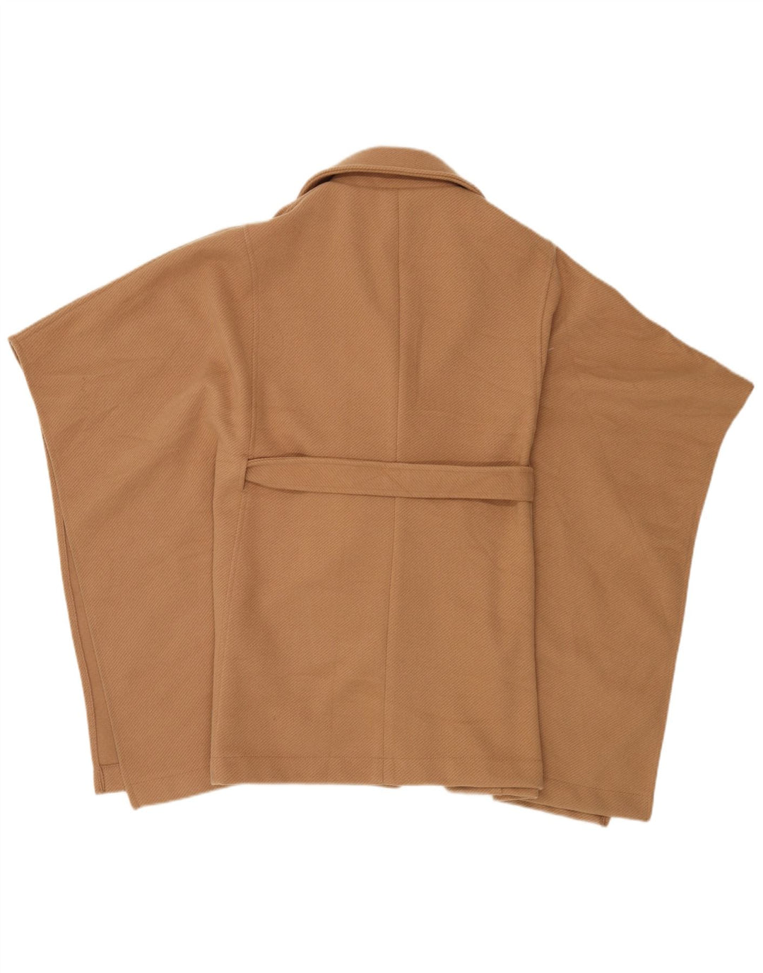 Diana Gallesi Dame Dobbeltradet Cape Coat One Size Beige Polyester