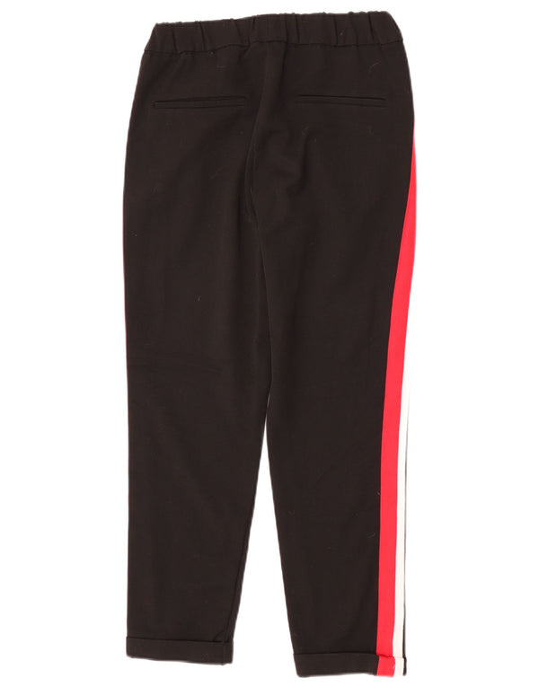 Zara træningsdragtbukser til kvinder Small Black Colourblock Polyester