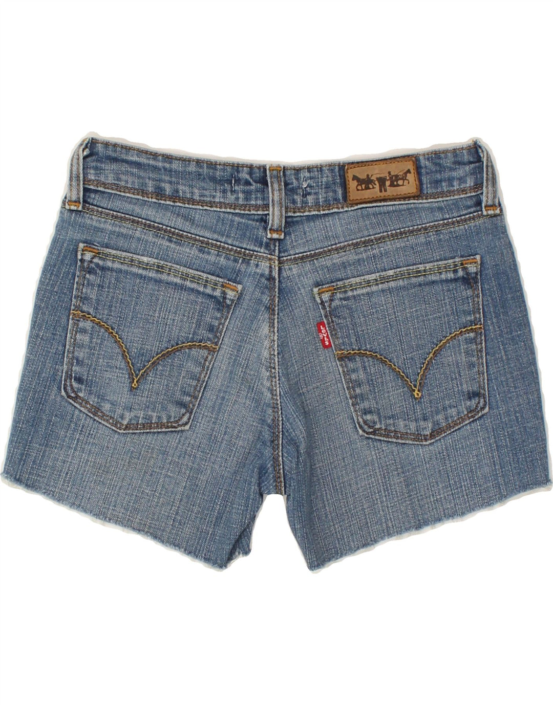 LEVI'S Womens Denim Shorts W37 XL Blue Cotton Vintage Levi's and Second-Hand Levi's from Messina Hembry 