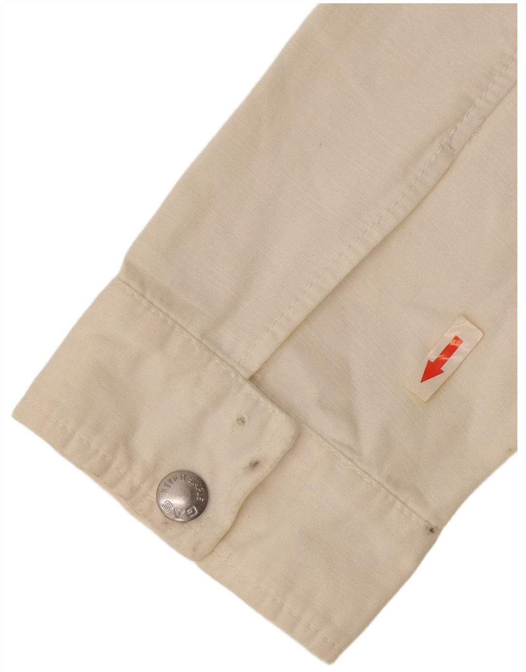 Gas Bomberjakke til kvinder UK 16 Large Off White