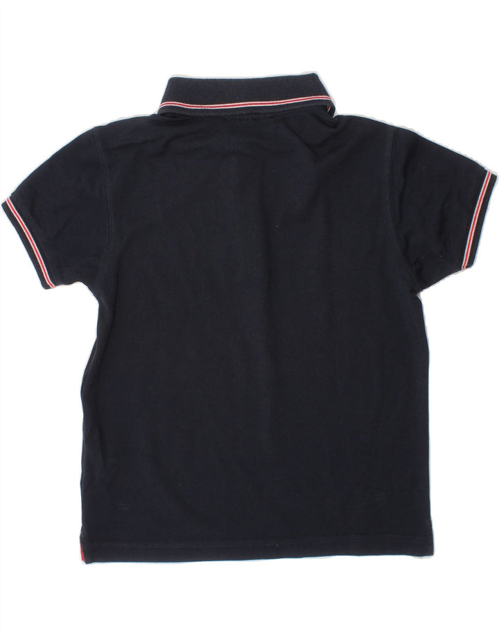 CHAMPION Boys Polo Shirt 7-8 Years Small Navy Blue Cotton Vintage Champion and Second-Hand Champion from Messina Hembry 