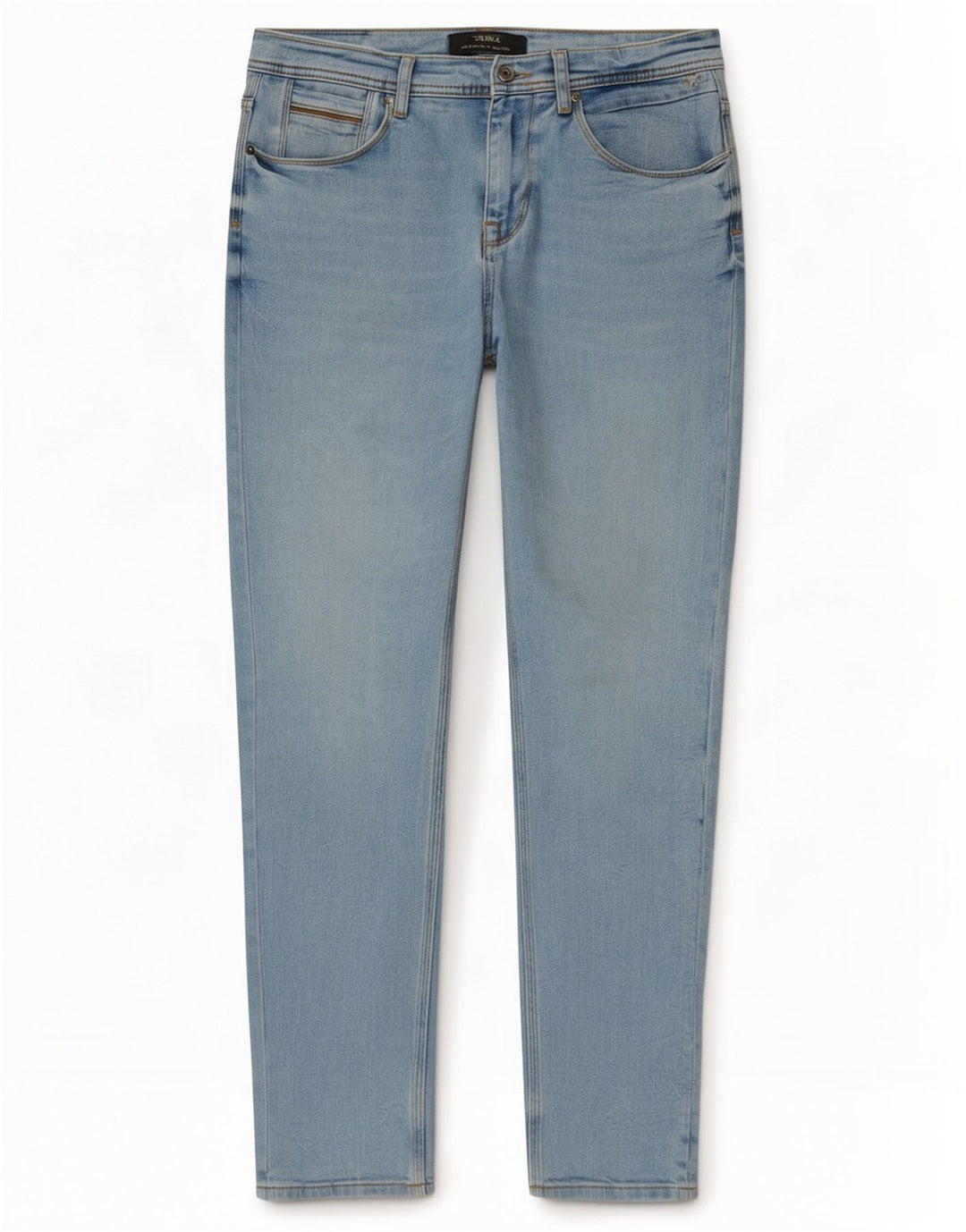 Zara Herre Jeans EU 42 Large W32 L32 Blå Bomuld