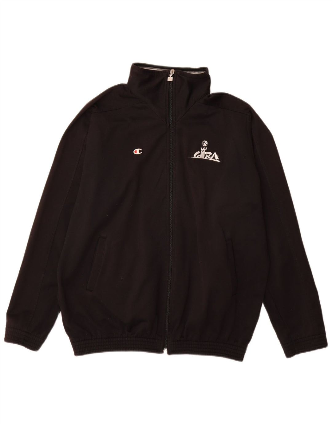 Champion Boys Loose Fit Træningsdragt Topjakke 15-16 år Sort Polyester